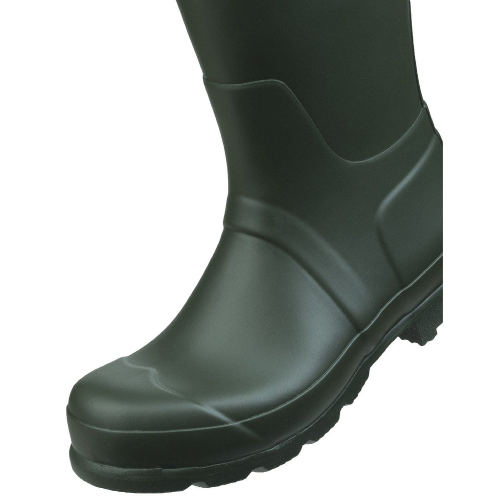 Hunter Original Side Adjustable Wellington Boots - Dark Olive - Image 5