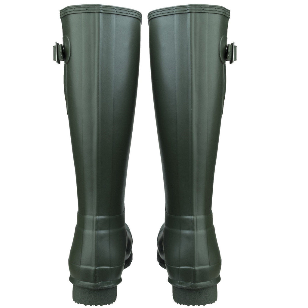 Hunter Original Side Adjustable Wellington Boots - Dark Olive - Image 6