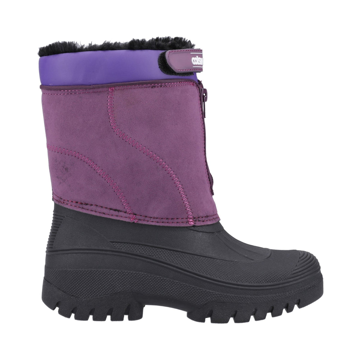 Cotswold Venture Unisex Waterproof Winter Boot - Purple - Image 4