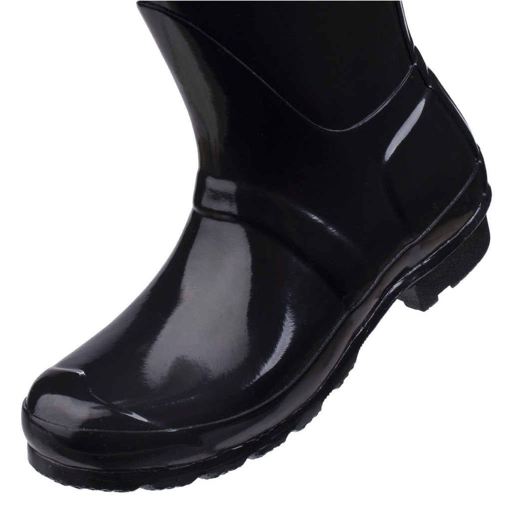 Hunter Original Tall Gloss Wellington Boots - Black - Image 7