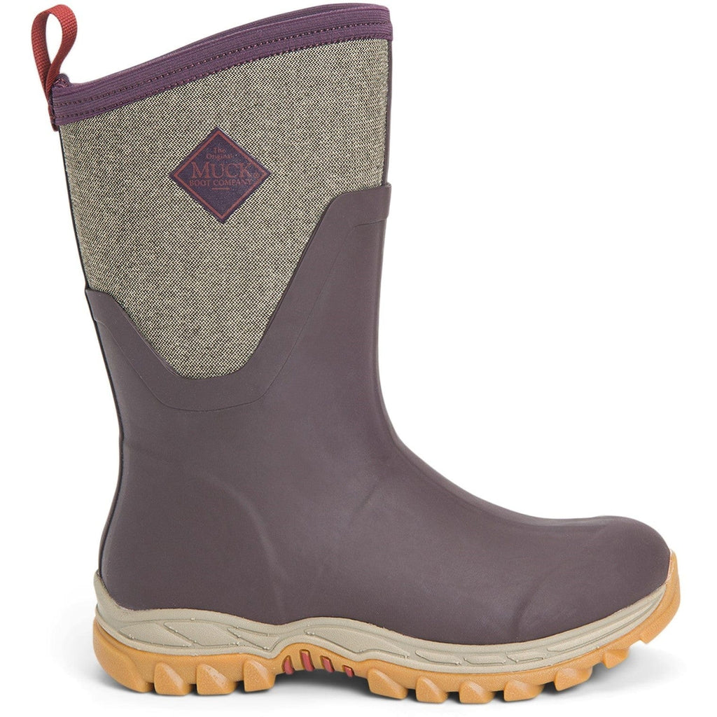 Muck Boots - Arctic Sport Mid Wellington Boots - Wine - Image 5