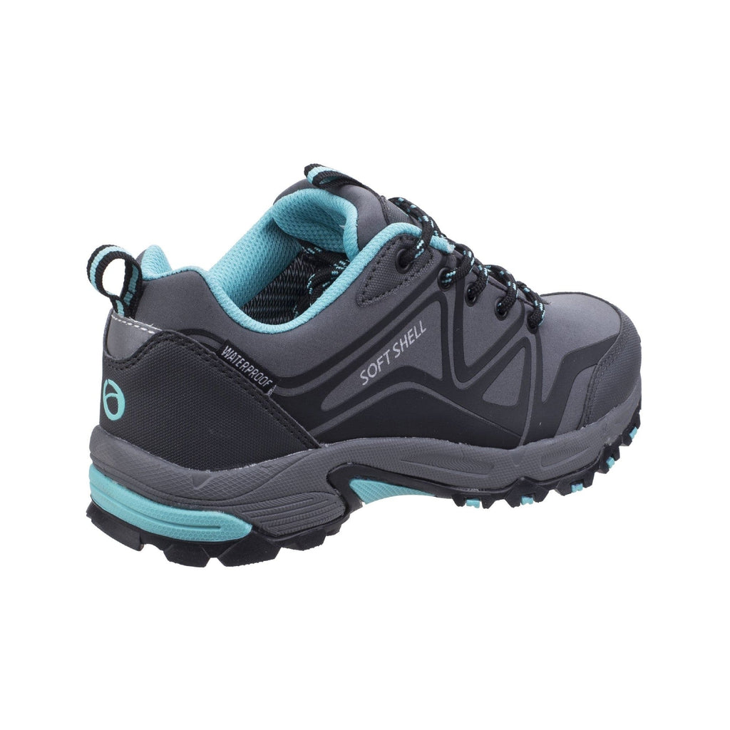 Cotswold Abbeydale Womens Low Hiker - Grey/Black/Aqua - Image 2