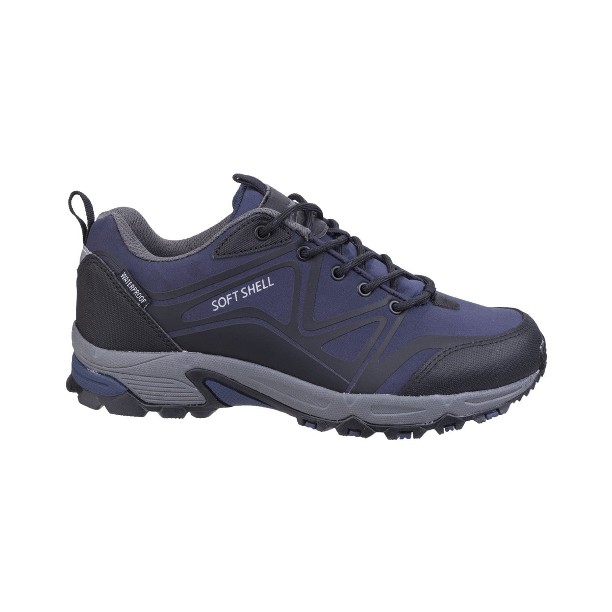 Cotswold Abbeydale Mens Low Hiker - Blue/Black/Grey - Image 4