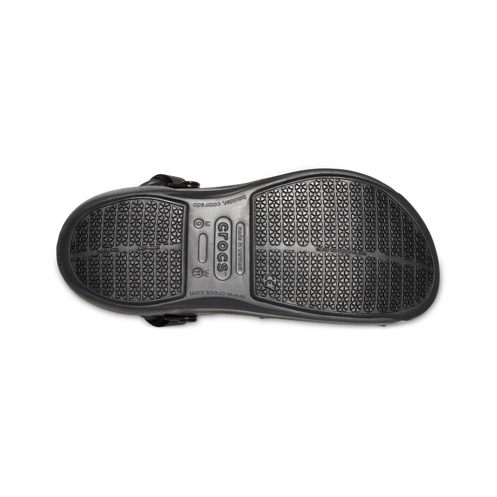 Crocs Bistro Pro Literide Unisex Slip On Clog - Black - Image 2