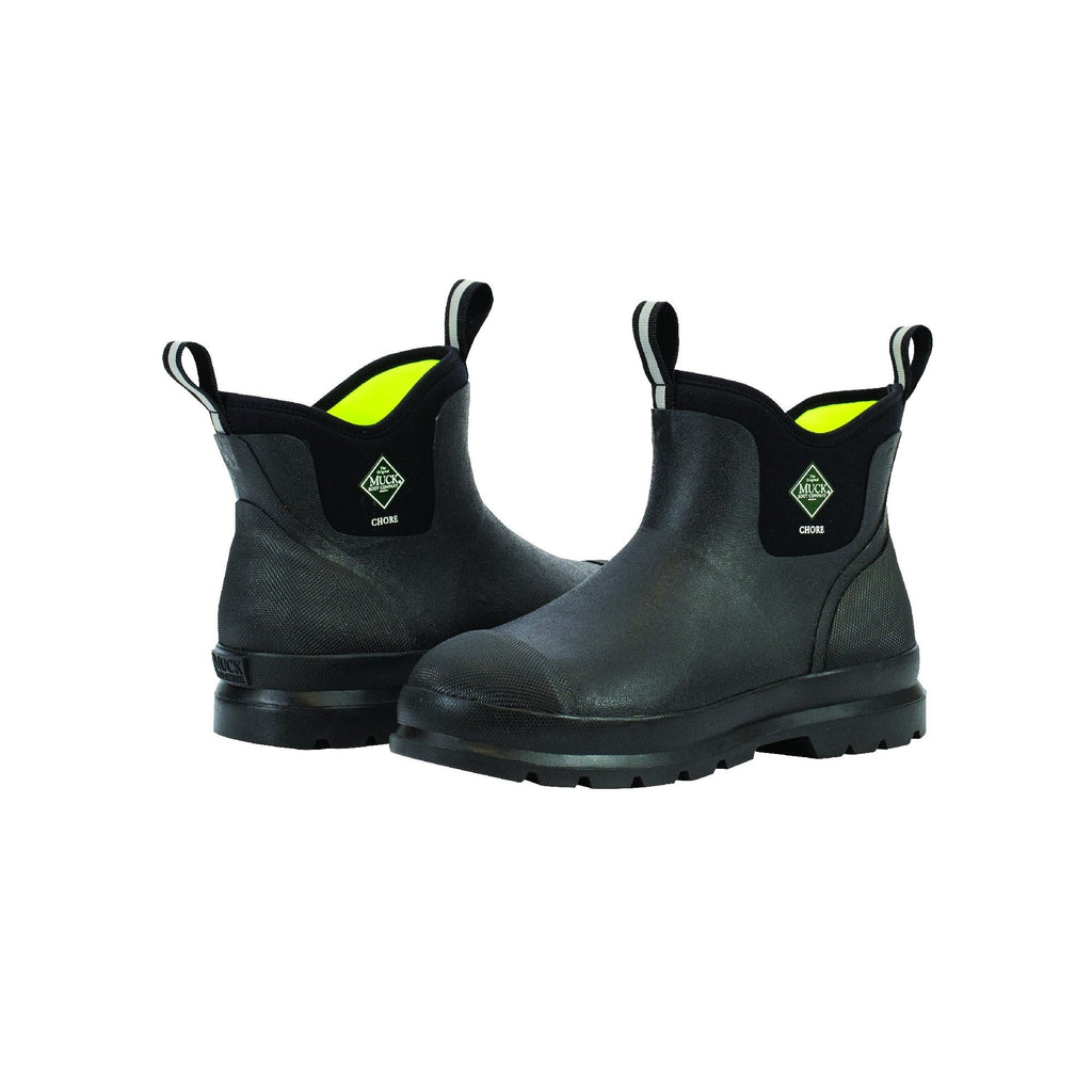 Muck Boots Chore Classic Chelsea Mens Wellingtons - Black - Image 6