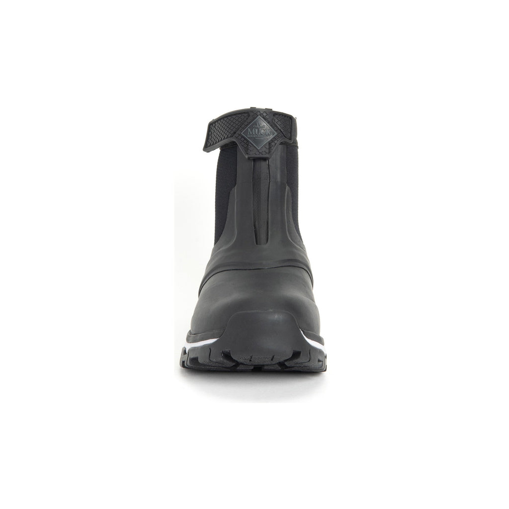 Muck Boots Apex Mid Zip Womens Wellington - Black/White - Image 3