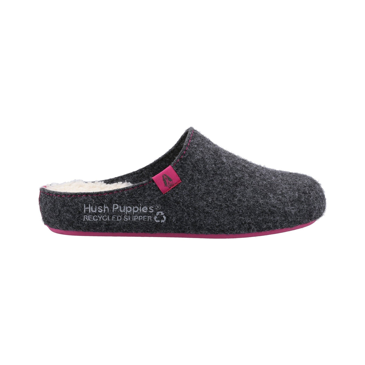 Hush Puppies The Good Slipper Womens - Charcoal - Image 4