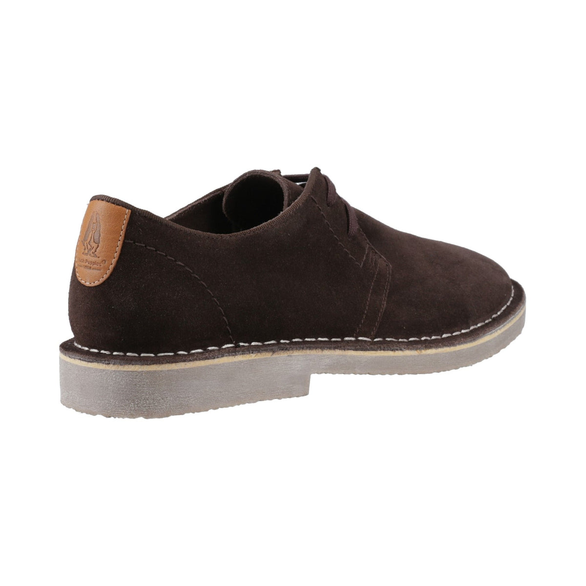 Hush Puppies Scout Mens Shoe - Chocolate - Image 2