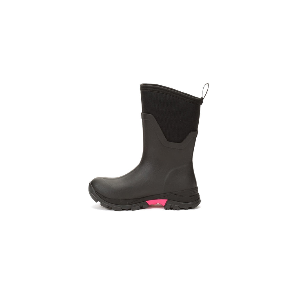 Muck Boots Arctic Ice Mid Womens Wellingtons - Black/Hot Pink - Image 7