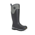 Muck Boots Arctic Ice Tall Womens Wellingtons - Black/Grey Geometric