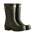 Hunter Original Short Mens Wellington Boots - Dark Olive