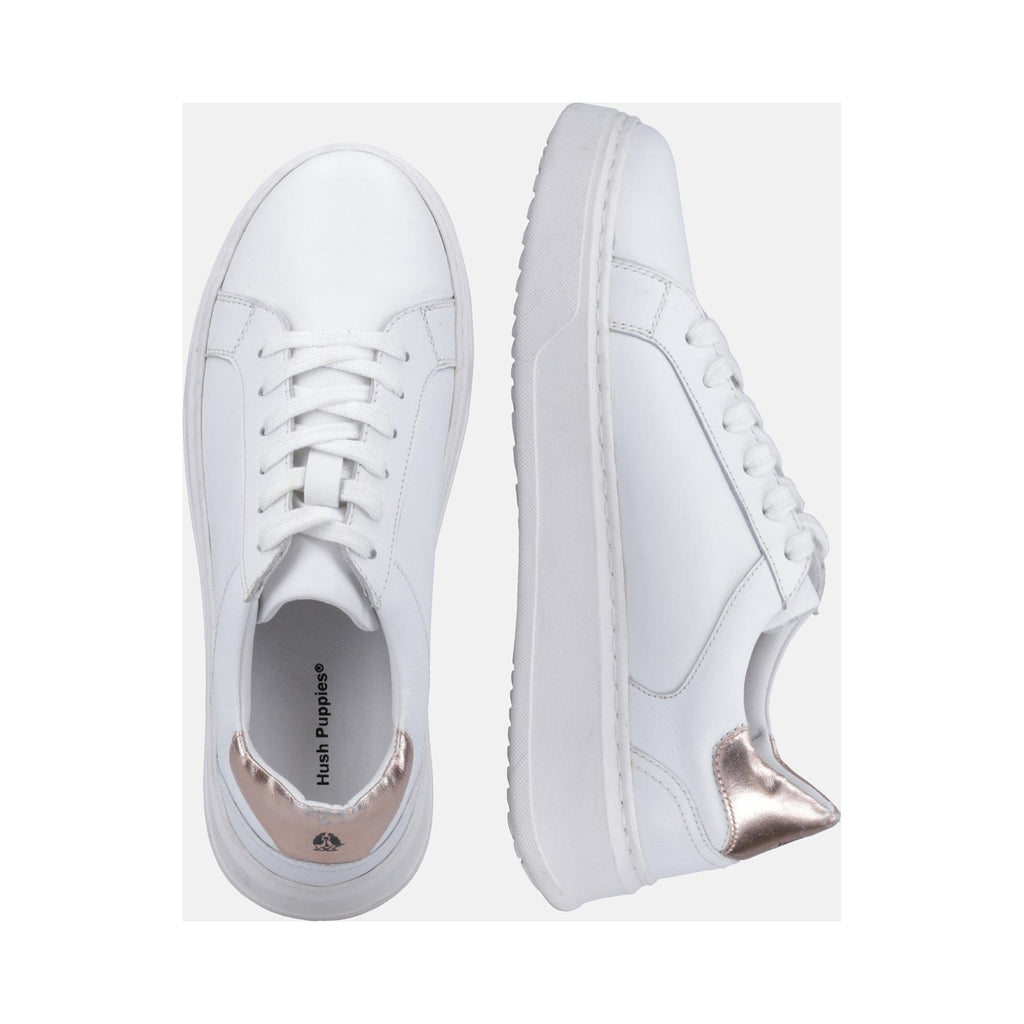 Hush Puppies Camille Lace Cupsole - White - Image 5