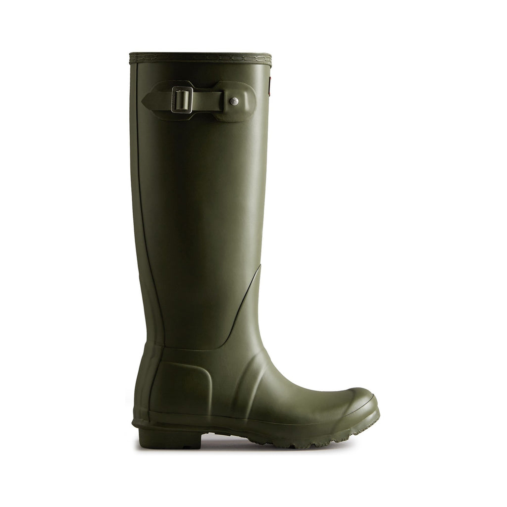 Hunter Original Tall Wellington Boots Womens - Dark Olive - Image 3