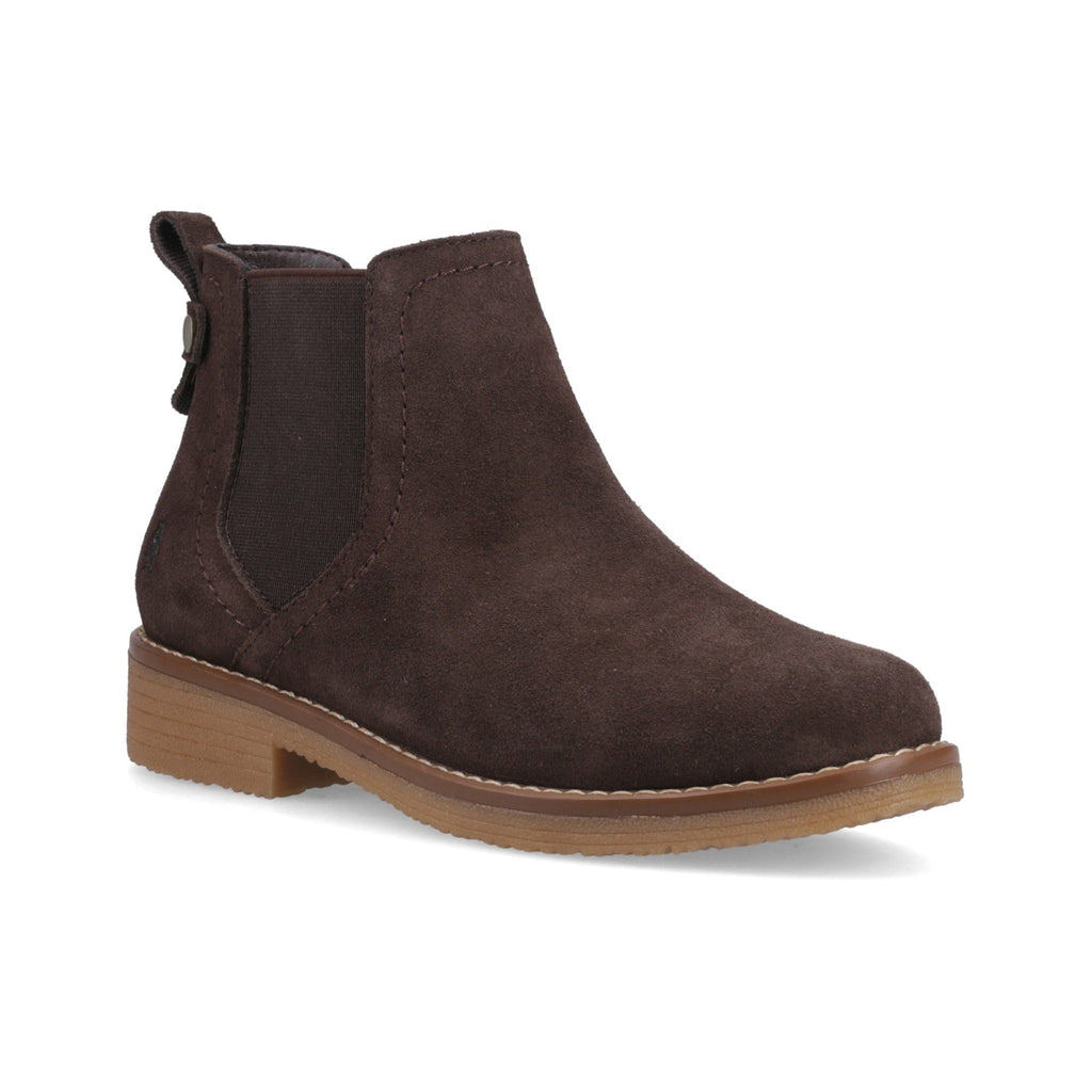 Hush Puppies Maddy Womens Wide Boots - Chocolate