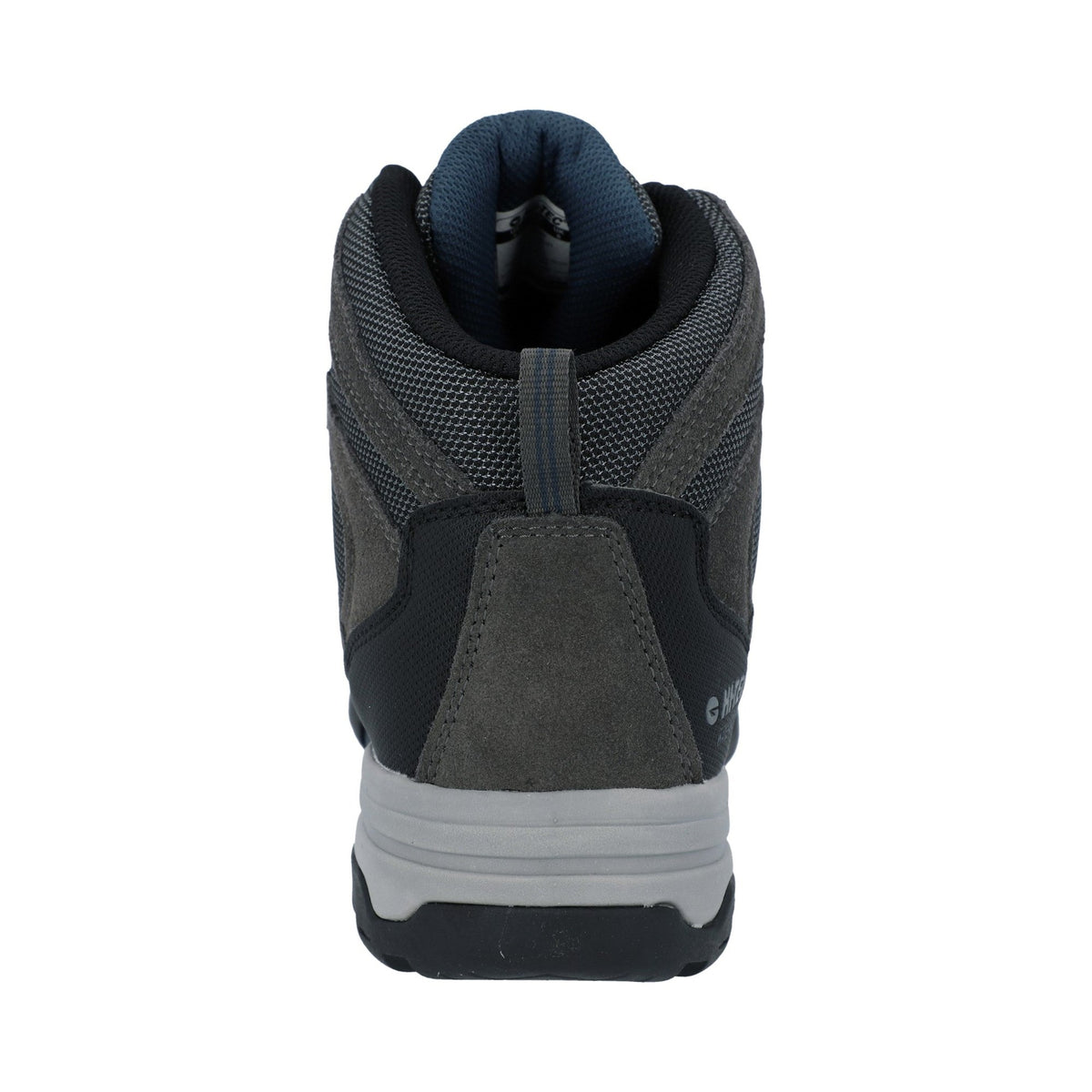 Hi-Tec Storm Wide Mens Boot - Charcoal/Grey/Majolica Blue - Image 2