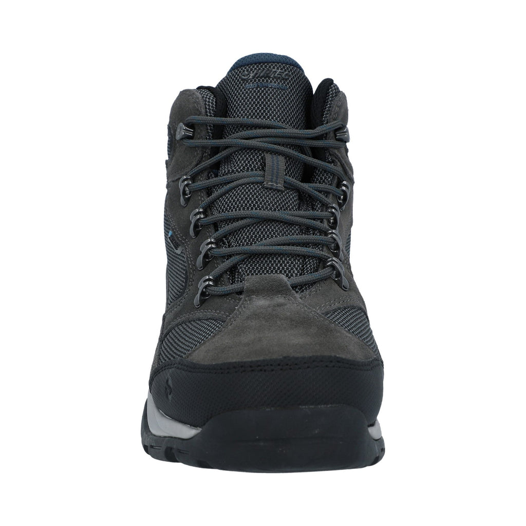 Hi-Tec Storm Wide Mens Boot - Charcoal/Grey/Majolica Blue - Image 3