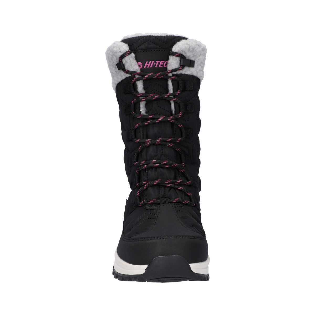 Hi-Tec Sophia Womens Boot - Jet Black/Festival Fuchsia - Image 3