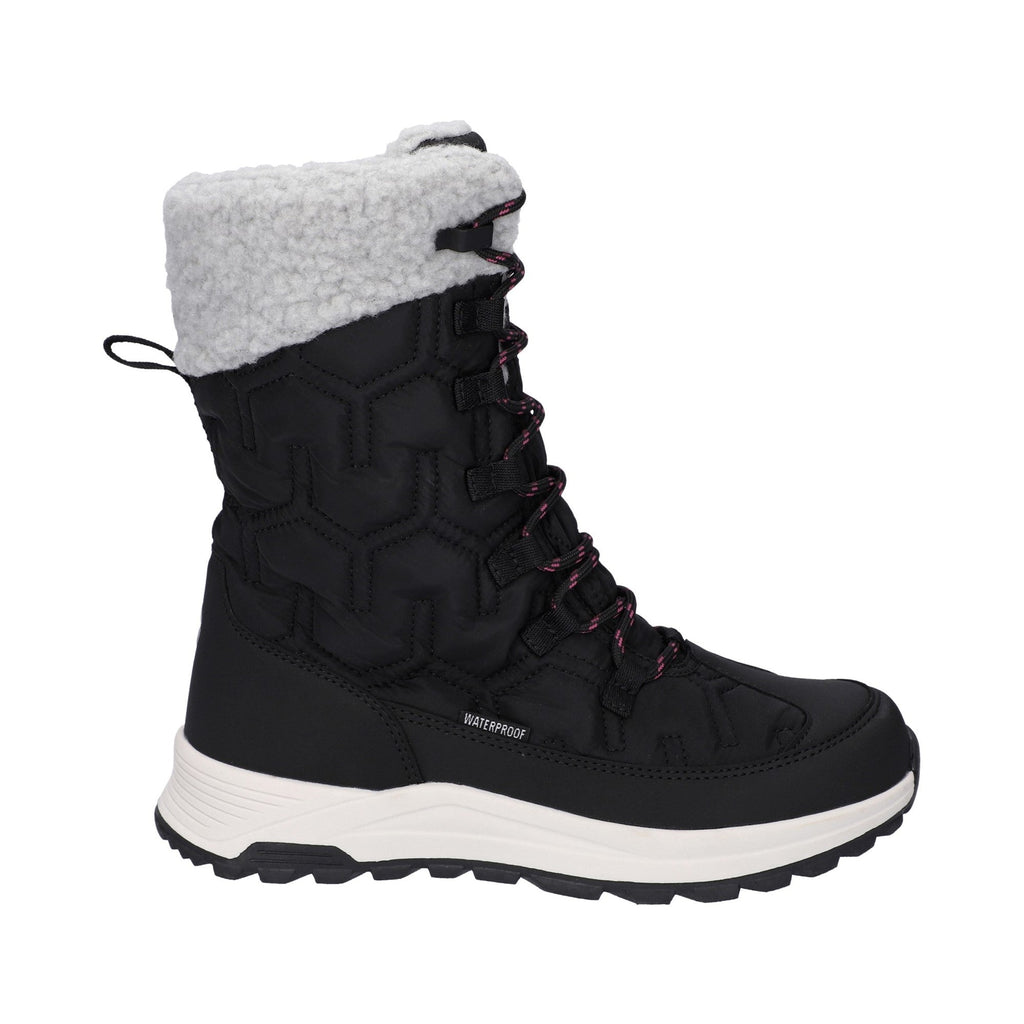 Hi-Tec Sophia Womens Boot - Jet Black/Festival Fuchsia - Image 5