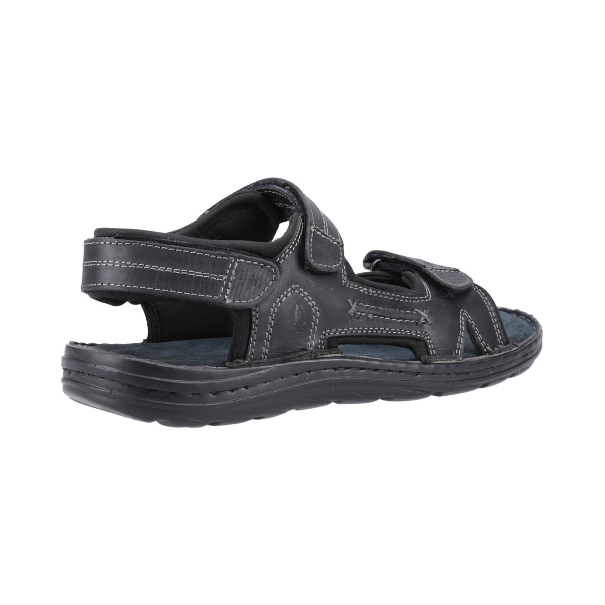 Hush Puppies Alistair Mens Sandal - Black - Image 2
