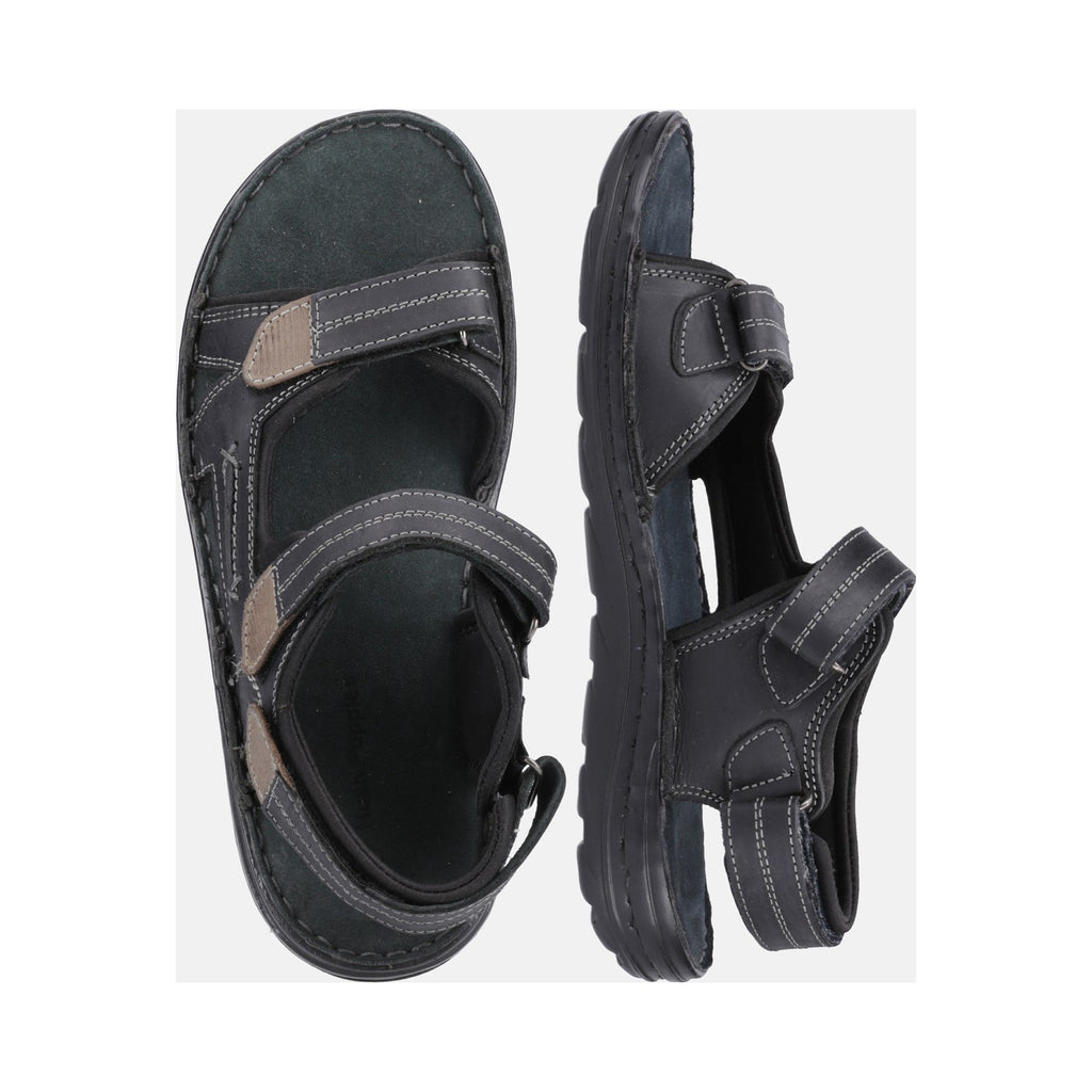 Hush Puppies Alistair Mens Sandal - Black - Image 6