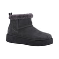 Hush Puppies Becca Ankle Boots Womens - Charcoal