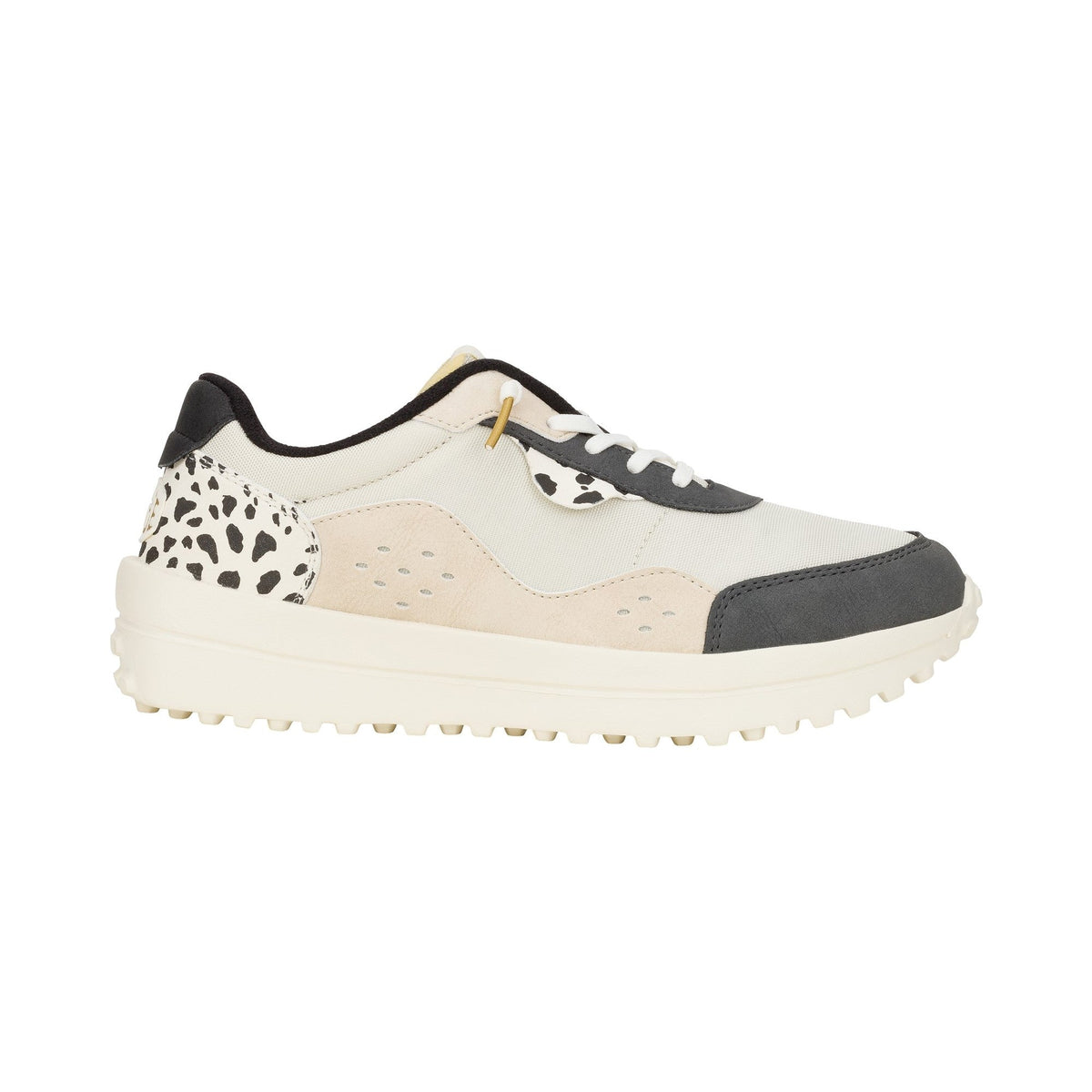 HEYDUDE Hayden Shine Womens Trainers - Ivory/Multi - Image 4