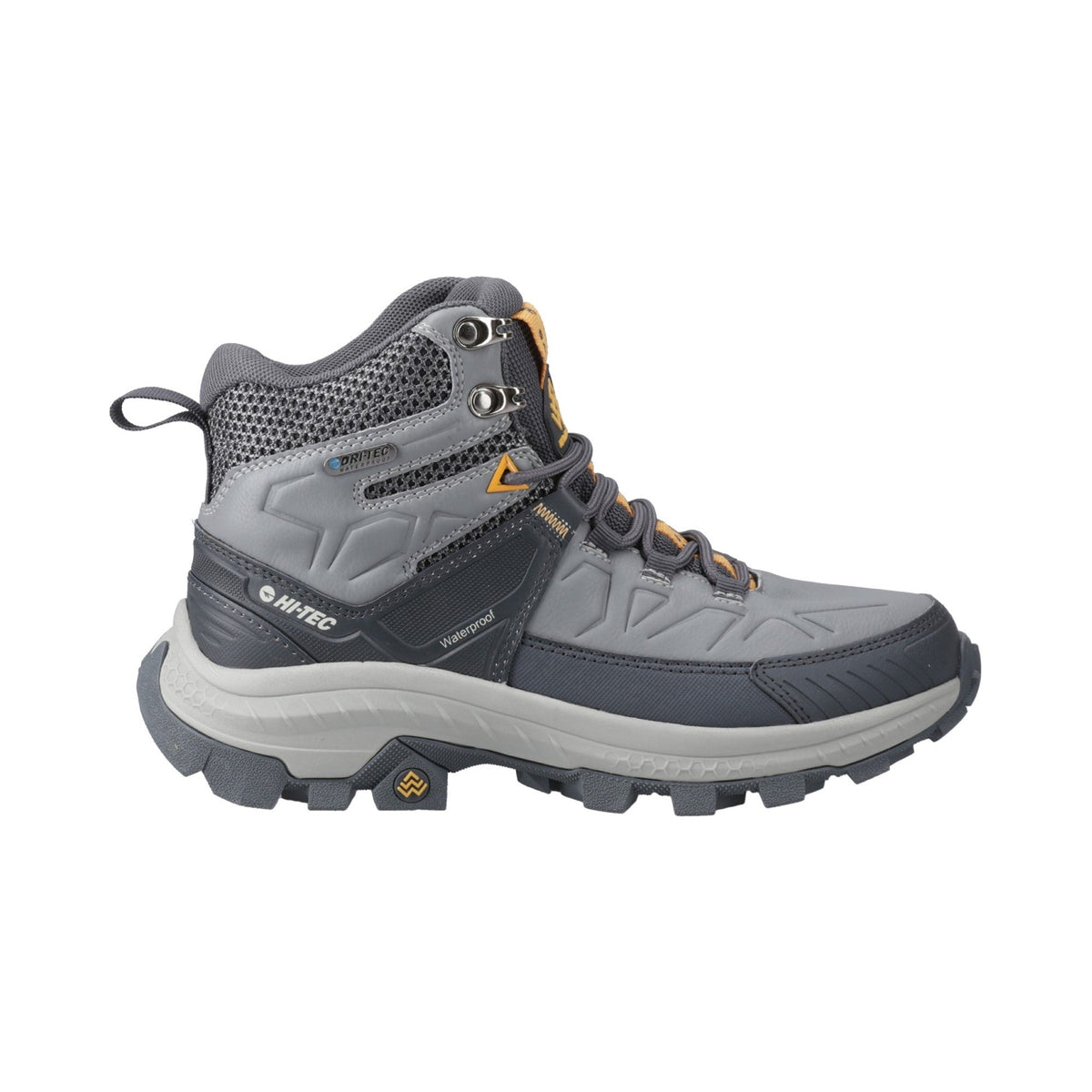 Hi-Tec Rainier Womens Hiking Boots - Cool Grey - Image 4