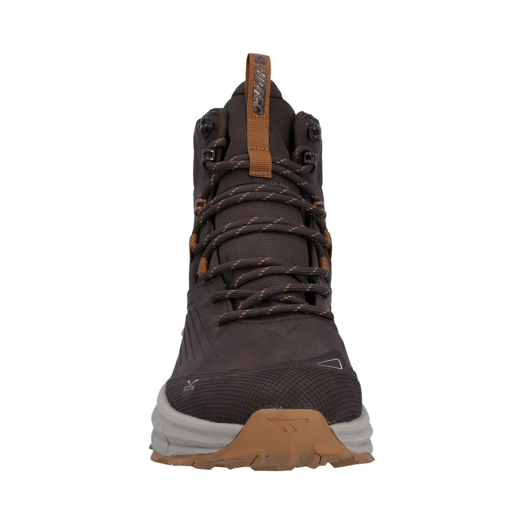 Hi-Tec Fuse Trek Mid Mens Hiking Boot - Chocolate Brown/Timber Wolf - Image 3