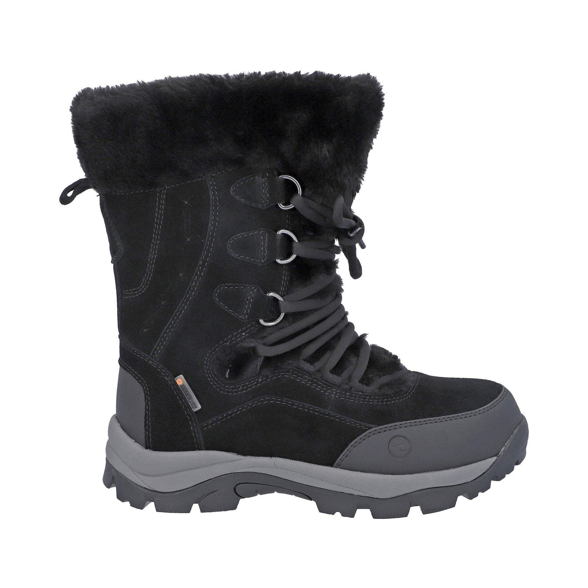 Hi-Tec Mortiz 200 Womens Hiking Boots - Black - Image 5