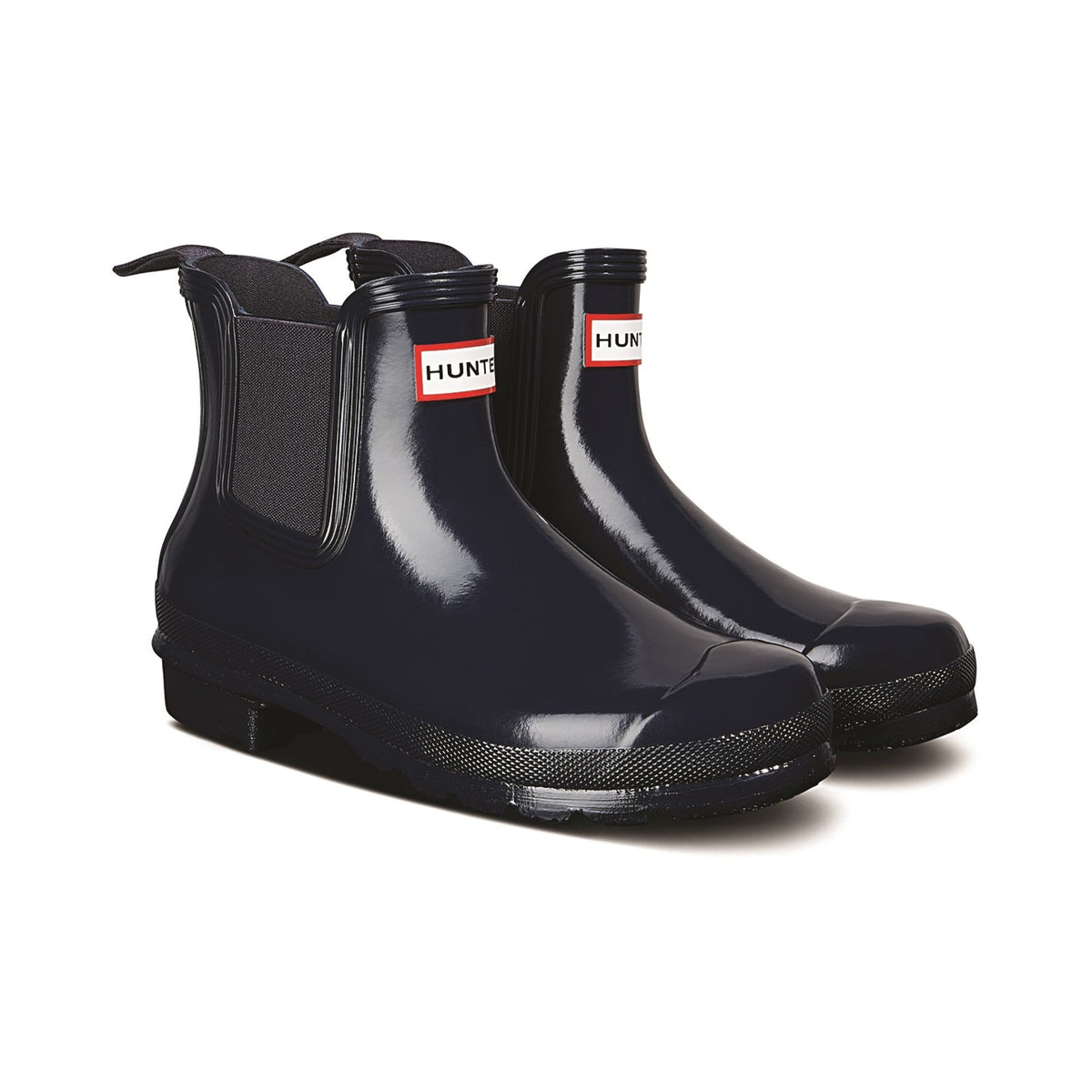Hunter Original Chelsea Gloss Boot Womens - Navy