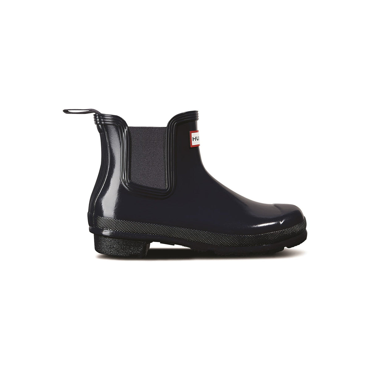 Hunter Original Chelsea Gloss Boot Womens - Navy - Image 3