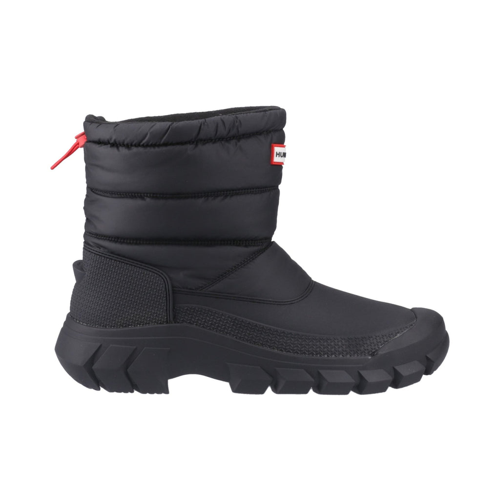 Hunter Intrepid Short Mens Snow Boot - Black - Image 4