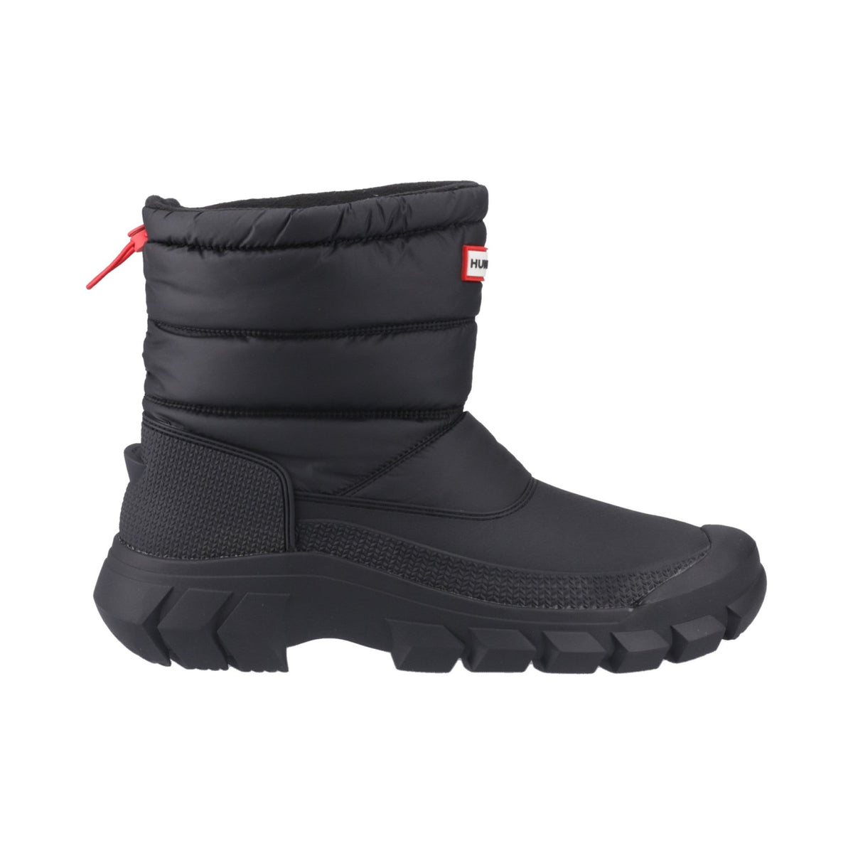 Hunter Intrepid Short Mens Snow Boot - Black - Image 4