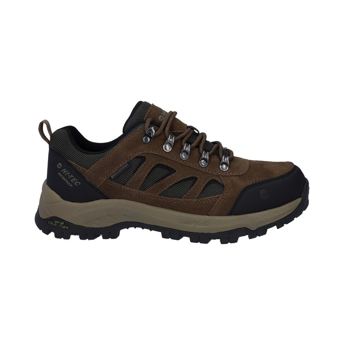 Hi-Tec Bandera Expedition Low Mens Hiker - Smokey Brown/Khaki - Image 4