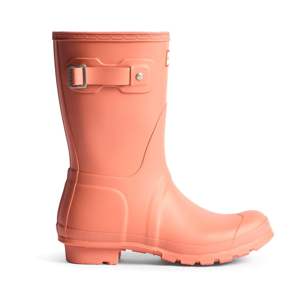 Hunter Original Short Boot Womens - Terracotta - Image 4