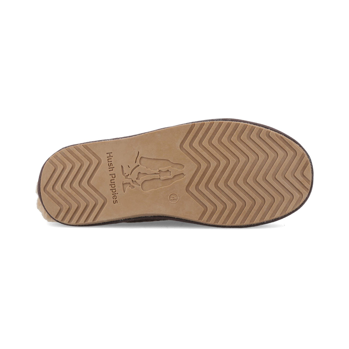 Hush Puppies Anika Womens Slippers - Chocolate - Image 2