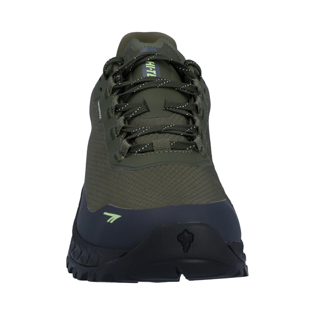 Hi-Tec ALTITUDE LITE WP Mens Shoe - Olive Night/Charcoal Grey/Lime - Image 3