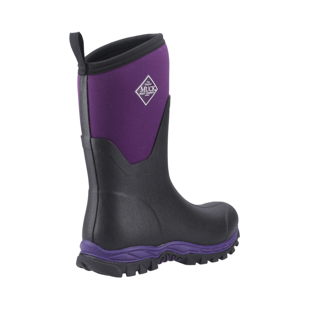 Muck Boots Arctic Sport II Mid Wellington Womens - Black/Acai - Image 2