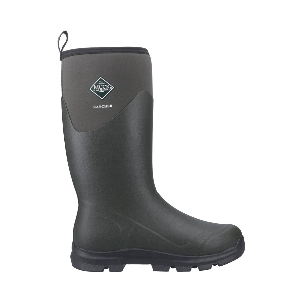 Muck Boots Rancher Wellington Mens - Dusty Olive/Black - Image 4