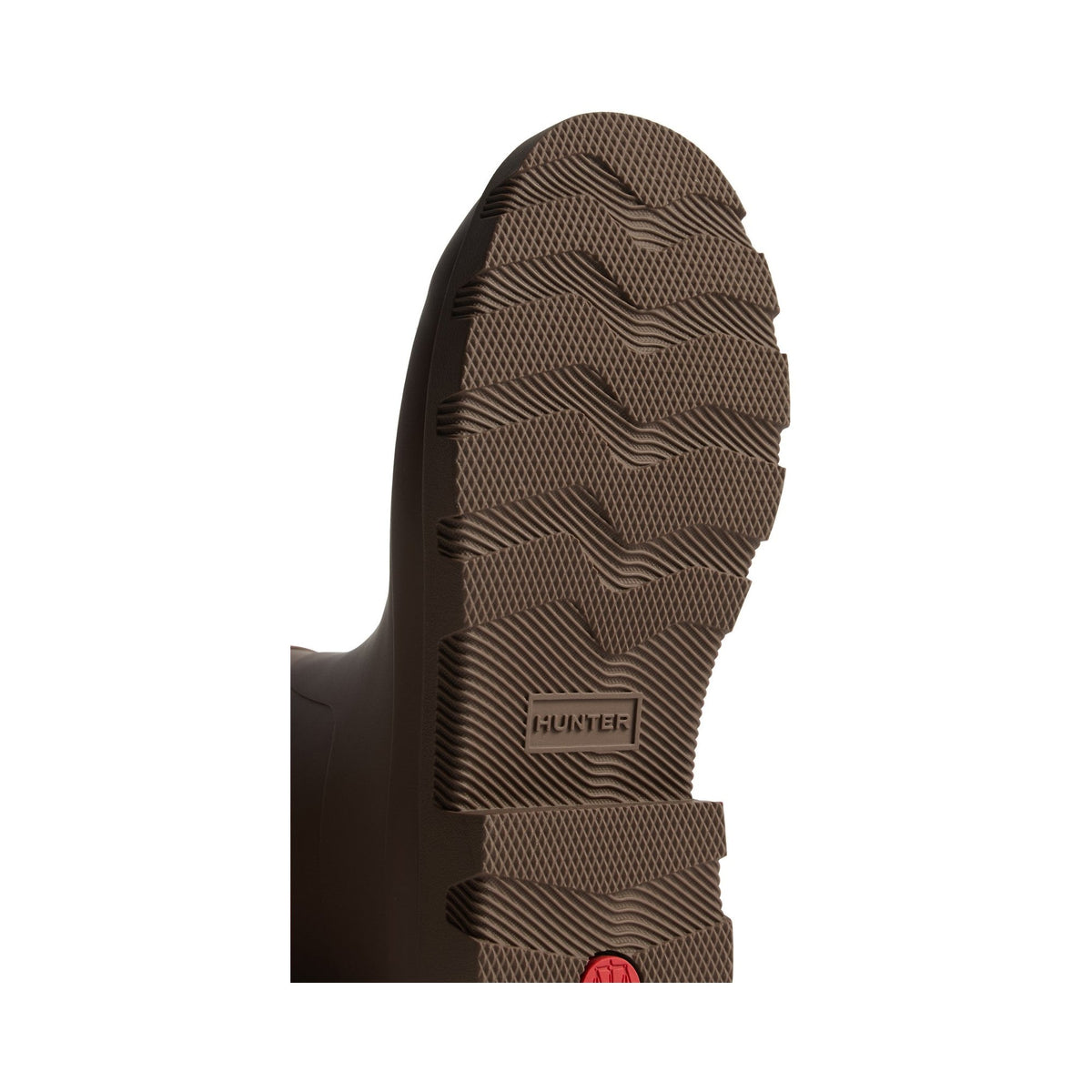 Hunter Downpour Short Boot Mens - Chocolate Brown - Image 3