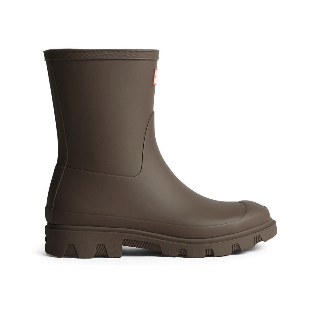 Hunter Downpour Short Boot Mens - Chocolate Brown - Image 4
