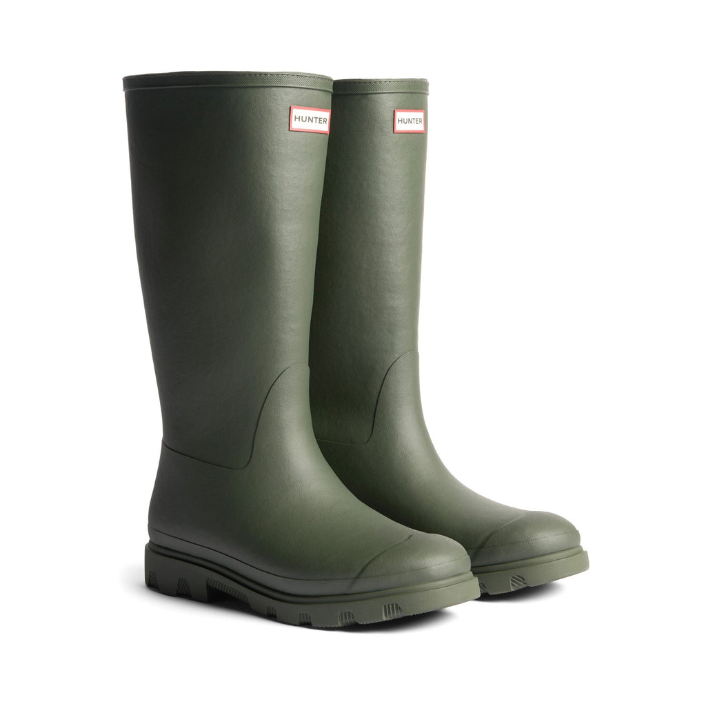 Hunter Downpour Tall Insulated Boot Womens - Dark Olive