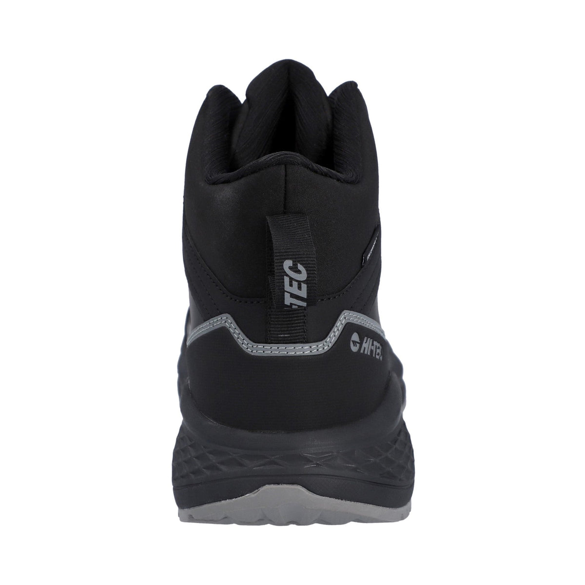 Hi-Tec Litespeed Mid WP Hiker Mens Boots - Black/Carbon Grey - Image 2