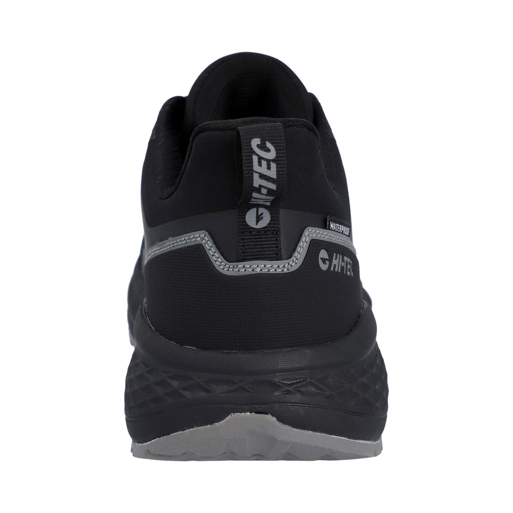 Hi-Tec Litespeed Mid WP Hiker Mens Shoes - Black/Carbon Grey - Image 2