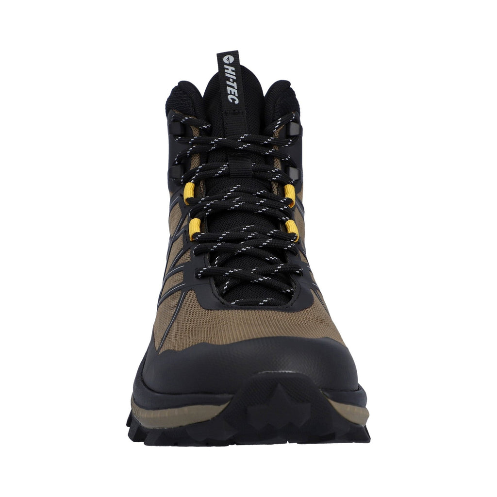Hi-Tec AWW Infuse Mid WP Mens Hiking Boots - Black/Walnut/Artisans Gold - Image 3