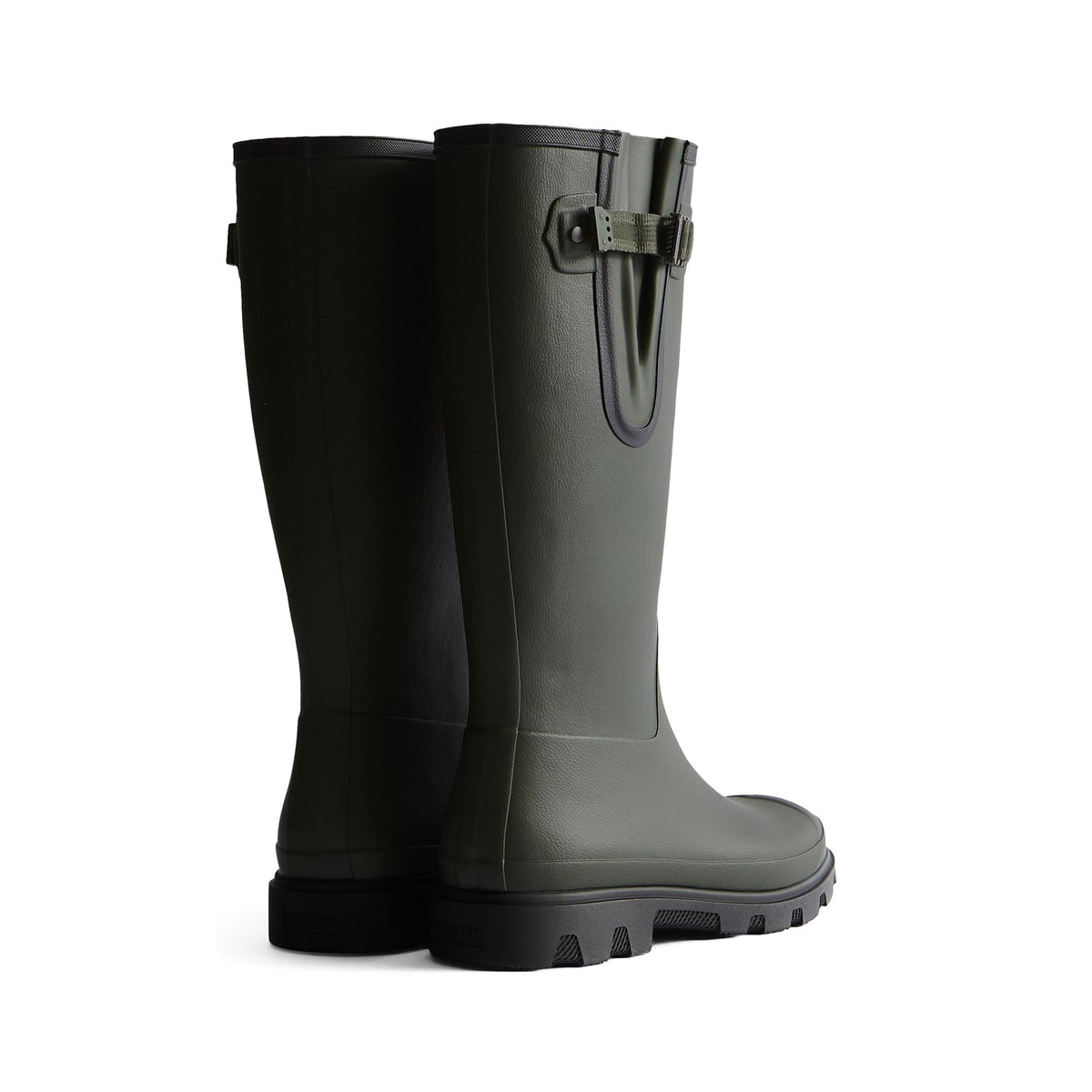 Hunter Field Downpour Adjustable Boot Mens - Dark Olive - Image 2