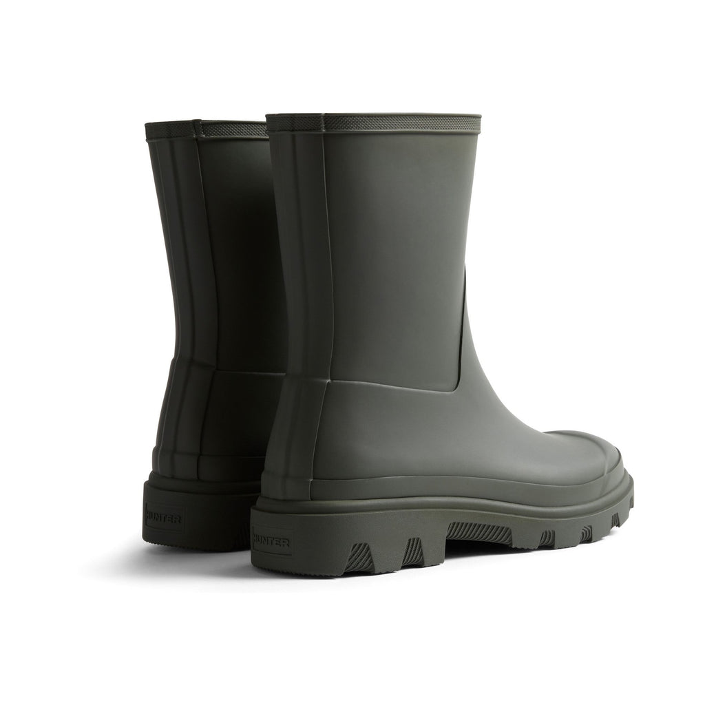 Hunter Unisex Downpour Short Boot Mens - Dark Olive - Image 2