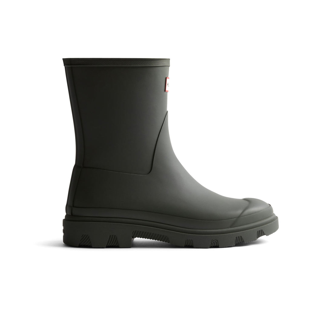 Hunter Unisex Downpour Short Boot Mens - Dark Olive - Image 4
