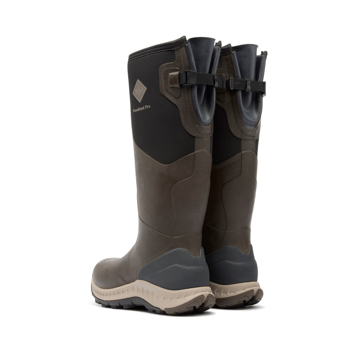 Muck Boots Woodland Pro Mens Wellingtons - Coffee - Image 2