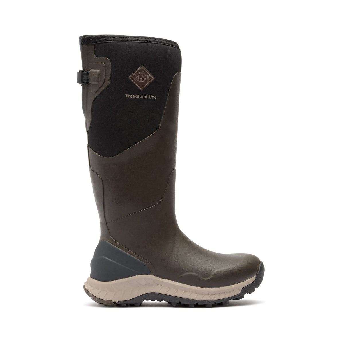 Muck Boots Woodland Pro Mens Wellingtons - Coffee - Image 4